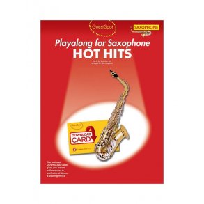 Guest Spot: Hot Hits - Alto Saxophone (Book/Download Card)