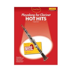 Guest Spot: Hot Hits - Clarinet (Book/Download Card)