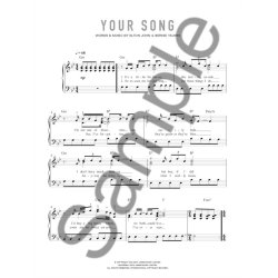 Essential Piano Singles: Ellie Goulding - Your Song (Single Sheet/Audio Download)