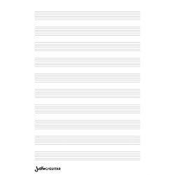 Justinguitar.com: Manuscript Pad