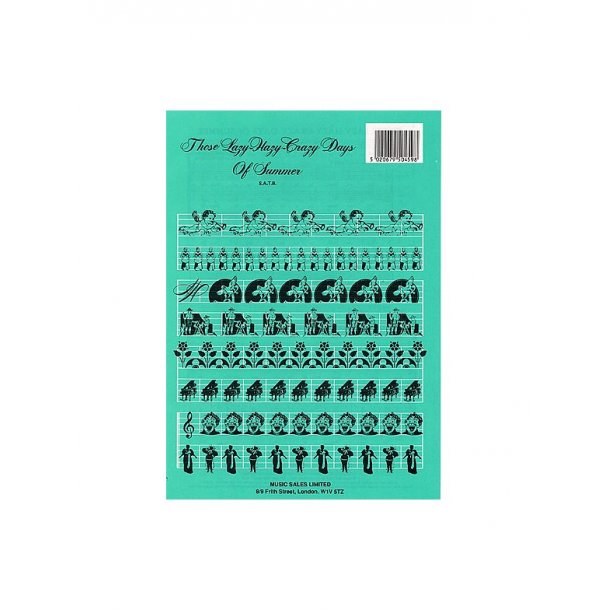 Hans Carste: Those Lazy-Hazy-Crazy Days Of Summer