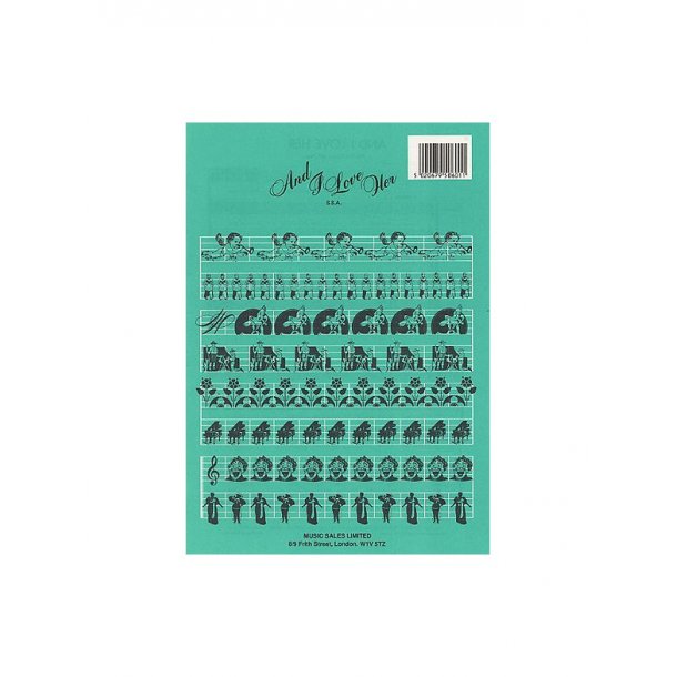 The Beatles: And I Love Her (SSA/Piano)