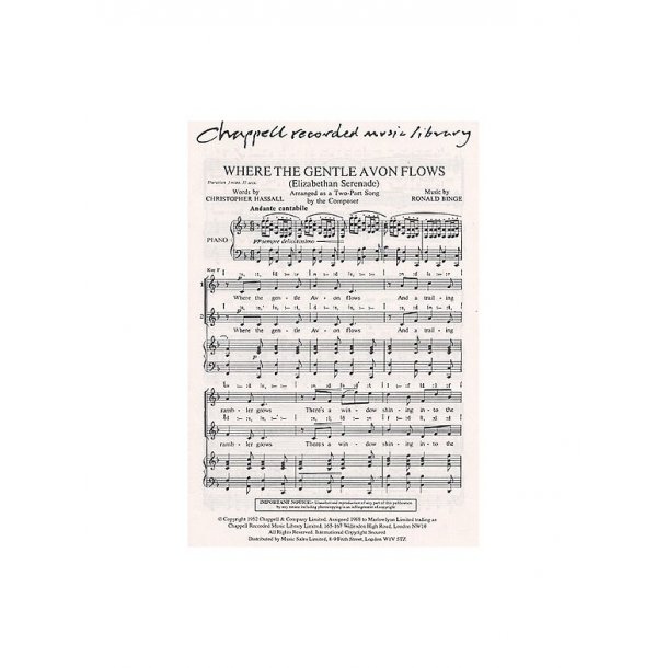 Binge: Where The Gentle Avon Flows SA