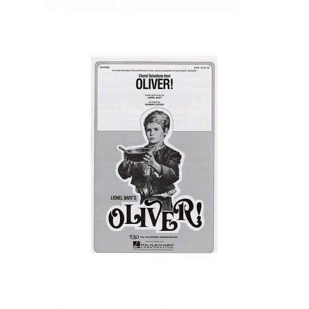 Lionel Bart: Choral Selections From Oliver! (SATB)