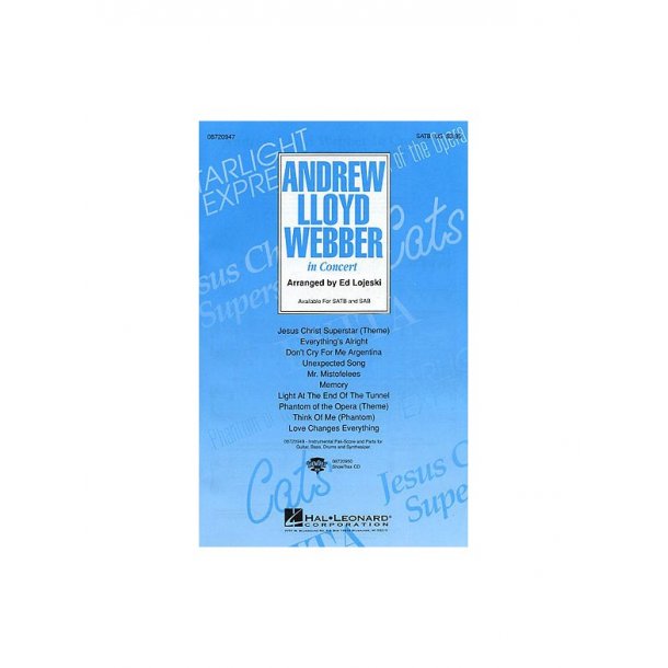 Andrew Lloyd Webber In Concert (SATB)