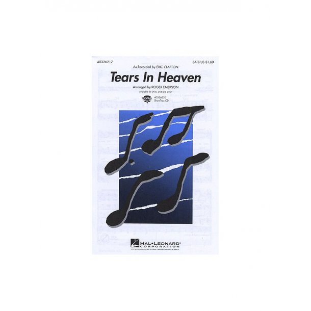 Eric Clapton: Tears In Heaven (SATB/Piano)