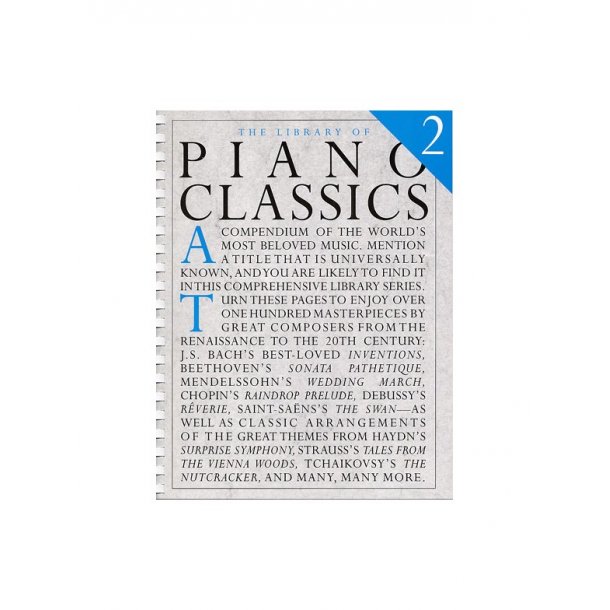 The Library Of Piano Classics Book 2