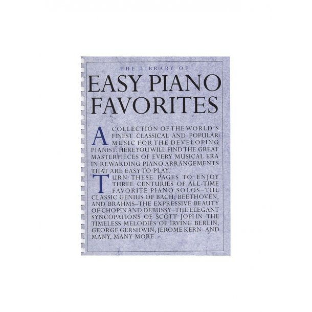 The Library Of Easy Piano Favorites