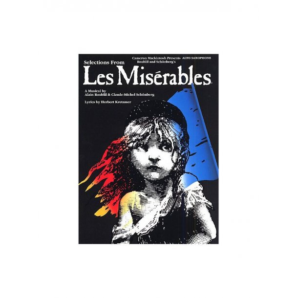 Selections From Les Miserables For Alto Saxophone