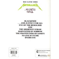 Play It Like It Is Bass: Metallica - And Justice For All