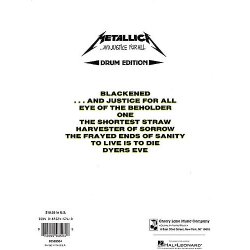 Metallica: ... And Justice For All Drum Edition