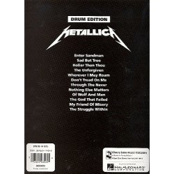 Metallica: The Black Album - Drum Edition