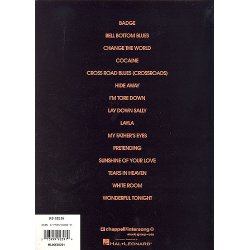 The Best Of Eric Clapton - Guitar Recorded Versions