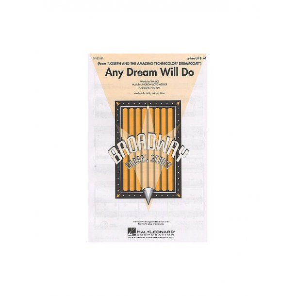 Andrew Lloyd Webber: Any Dream Will Do (Joseph And The Amazing Technicolor Dreamcoat) (2-Part)