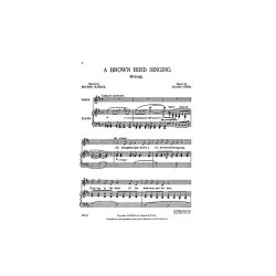Haydn Wood: A Brown Bird Singing (In D)