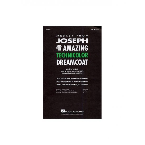 Andrew Lloyd Webber: Joseph And The Amazing Technicolor Dreamcoat Medley (SAB)