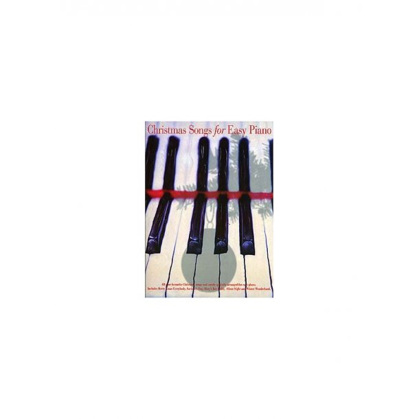 Christmas Songs For Easy Piano