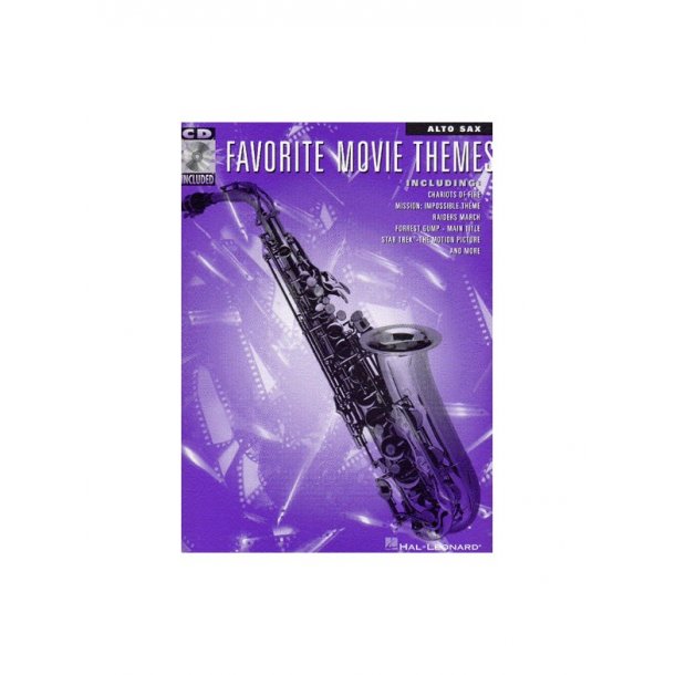 Favorite Movie Themes for Alto Sax