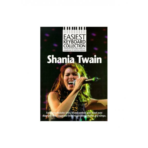 Easiest Keyboard Collection: Shania Twain