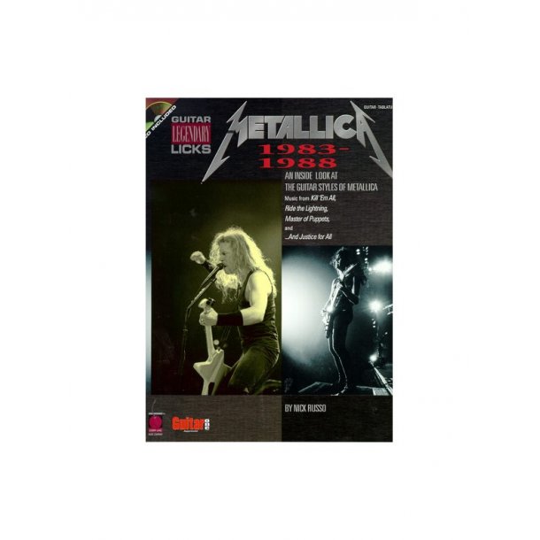 Metallica: 1983-1988 Legendary Guitar Licks