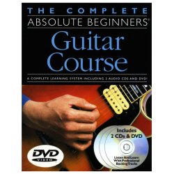 The Complete Absolute Beginners Guitar Course: Book/CD/DVD Pack