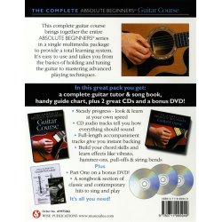 The Complete Absolute Beginners Guitar Course: Book/CD/DVD Pack