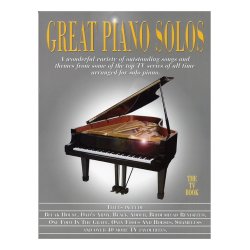 Great Piano Solos - The TV Book