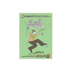 Music Gallery: Congratulations Card - Grade 5 (Boy)