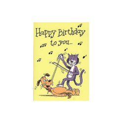 Music Gallery: Kids 2 Birthday Card