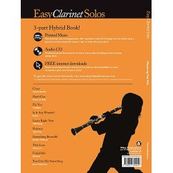 Solo D&eacute;but Series: Easy Clarinet Solos: Playalong Pop Hits (Book/CD)