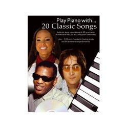 Play Piano With... 20 Classic Songs (Book And 3 CDs)