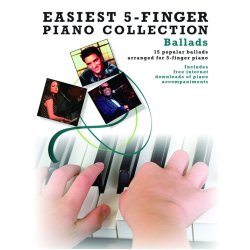 Easiest 5-Finger Piano Collection: Ballads