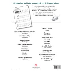 Easiest 5-Finger Piano Collection: Ballads
