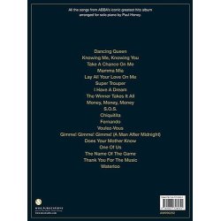 Abba: Gold - Piano Solo Edition