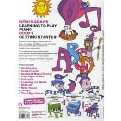 Denes Agay's Learning To Play Piano - Book 1 - Getting Started
