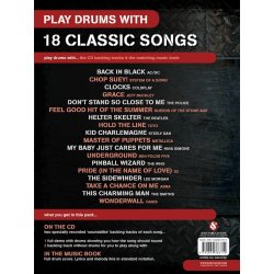 Play Drums With 18 Classic Songs