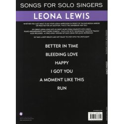 Songs For Solo Singers: Leona Lewis