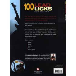 Alan Warner: 100 Lead Licks For Guitar