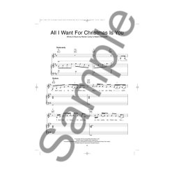 Mariah Carey: All I Want For Christmas Is You - PVG