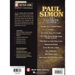 Jazz Play-Along Volume 122: Paul Simon