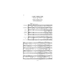 Weelkes, T Lady Your Eie Ssatb