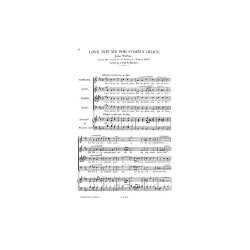 Wilbye, J Love Not Me For Comely Grace Satb