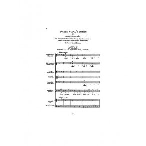 Josquin Depres Sweet Cupid's Darts Ssatbb