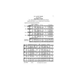 Lassus, R O Lady Fair Thy Sweet Smile Satb