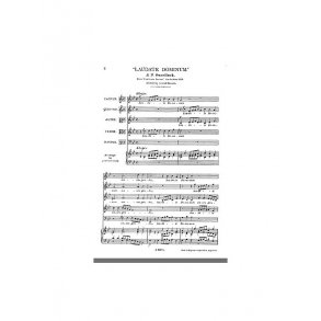 Sweelinck, J Laudate Dominum Ssatb