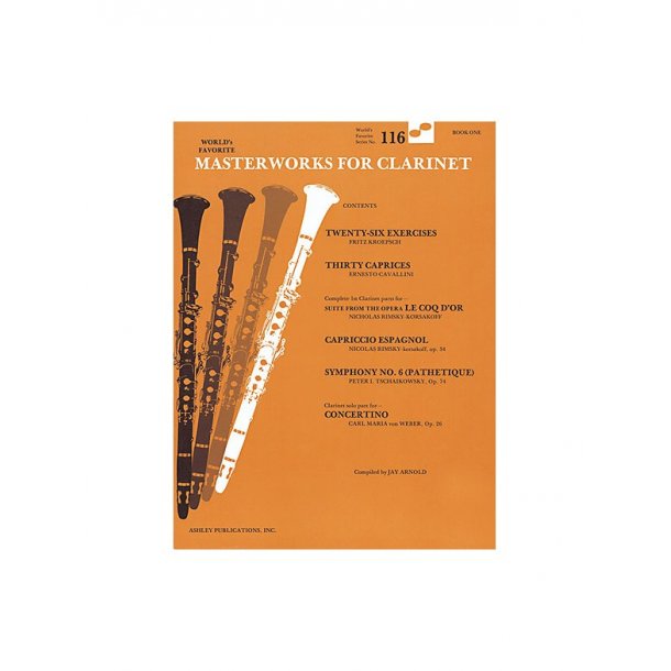 Masterworks For Clarinet: Book 1: (WFS 116)