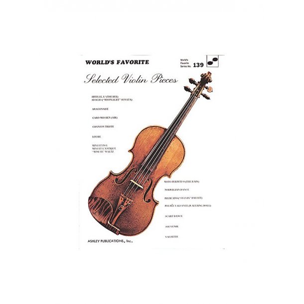 Selected Violin Pieces: (WFS 139)