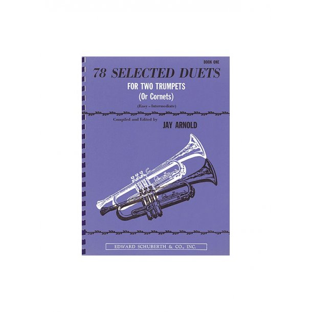 78 Selected Duets For Two Trumpets - Book 1