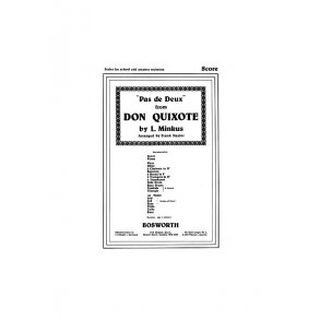 Minkus, L Pas De Deux From Don Quizote Orch (A) Sc/Pts