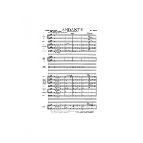 Mozart, F W Andante From Quintet K614 Orch (E) Sc/Pts